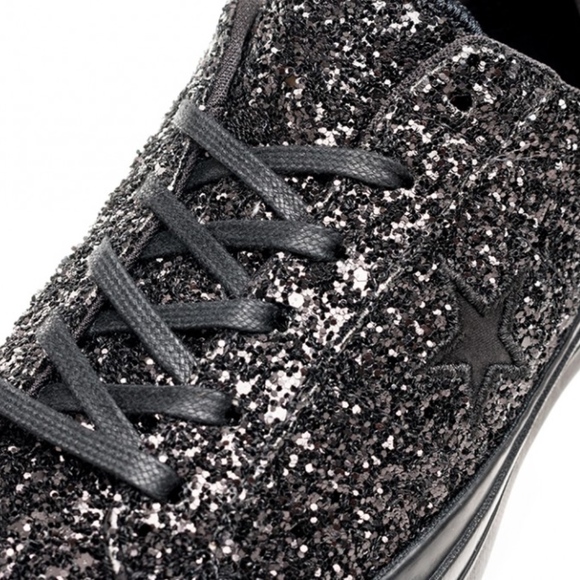 New Converse One Star OX After Party Bling Sneaker - Picture 4 of 8